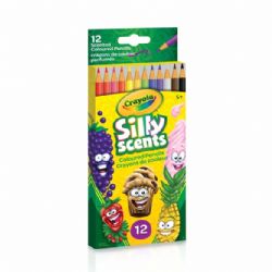 CRAYOLA - 12 CRAYONS DE COULEUR SILLY SCENTS